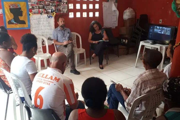 Bahia Norte recadastra líderes comunitários de comunidades do entorno do sistema BA-093