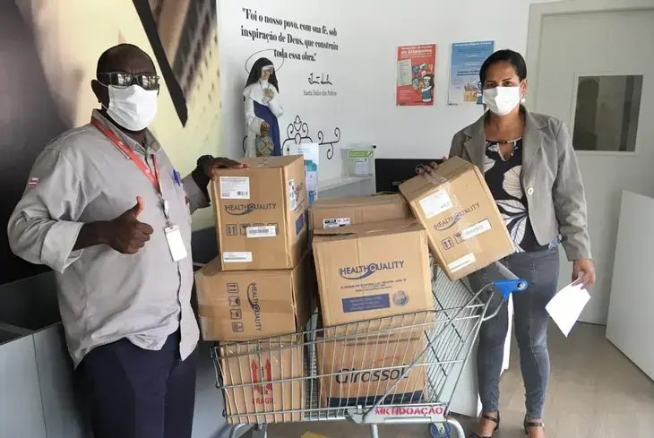 Bahia Norte entrega donativos às Obras Sociais Irmã Dulce