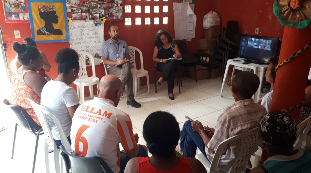 Bahia Norte recadastra líderes comunitários de comunidades do entorno do sistema BA-093