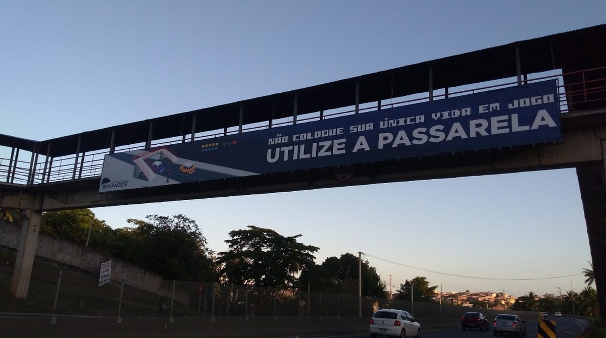 Dia do Pedestre: Bahia Norte faz campanha para estimular travessia segura 